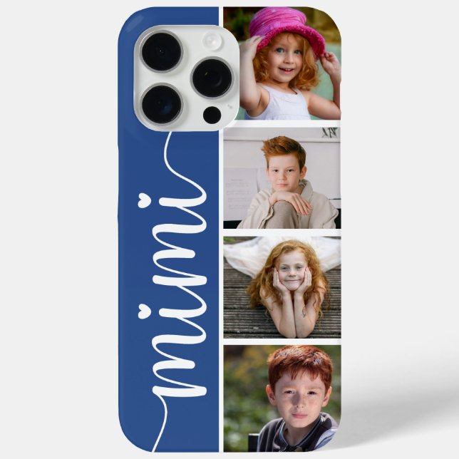 Mimi 4 Photo Case-Mate iPhone Case (Back)