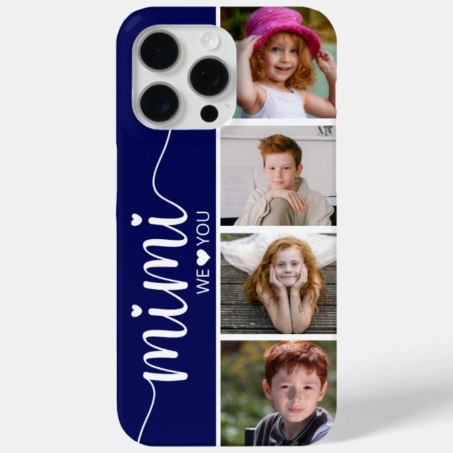 Mimi 4 Photo Case-Mate iPhone Case (Back)