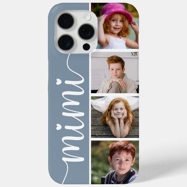 Mimi 4 Photo Case-Mate iPhone Case (Back)