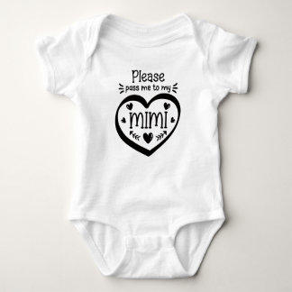MIMI Baby Bodysuit, Mimi Baby Gift Bodysuit