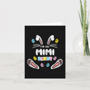 Mimi Bunny Easter Matching Family Rabbit Grandma N Card