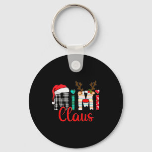 Mimi Claus Reindeer Christmas Key Ring