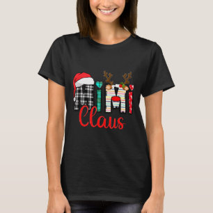 Mimi Claus Reindeer Christmas T-Shirt