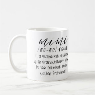 Mimi Coffee Mug Grandma Coffee Mug Mother's Day