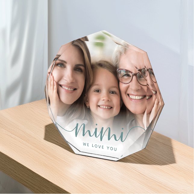 Mimi Grandma Script Overlay Photo Block (Creator Uploaded)