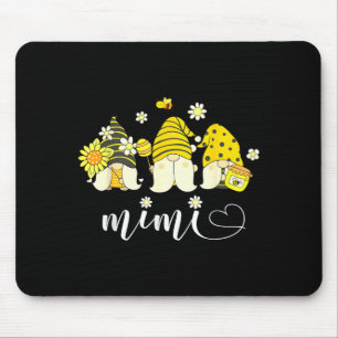 Mimi grandma women cute gnomes theme mother's day mouse pad