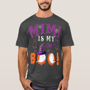 Mimi Is My Boo Two Halloween Witch Boo Ghosts Fami T-Shirt