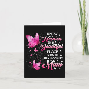 Mimi Is My Guardian Angel In Heaven Memorial Day Card