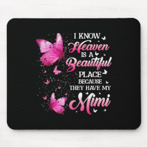 Mimi Is My Guardian Angel In Heaven Memorial Day Mouse Pad