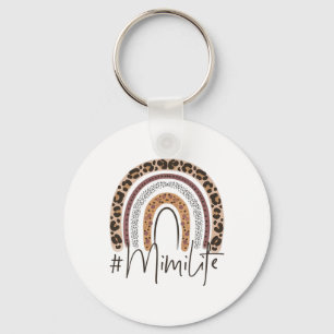 Mimi Life Grandma Cheetah Leopard Women Christmas  Key Ring