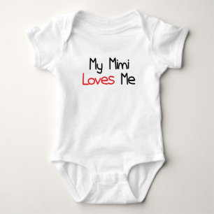 Mimi Loves Me Baby Bodysuit