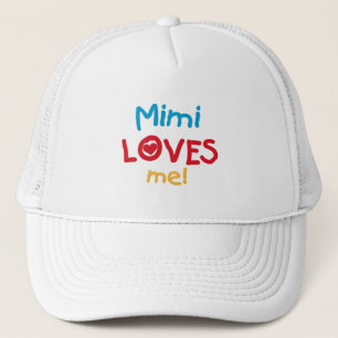Mimi Loves Me T-shirts and Gifts Trucker Hat