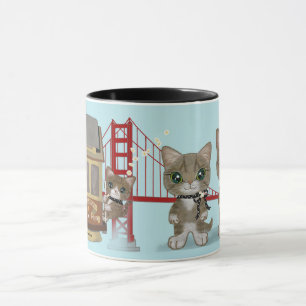 Mimi & Miyu in San Francisco Mug
