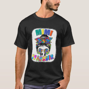 Mimi Of A Autism Warrior Autistic Family Matching T-Shirt