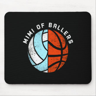 Mimi of ballers funny volleyball basketball mimi p mouse pad