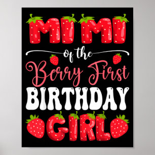 Mimi of Berry Ft Birthday Girl Strawberry 1st Poster
