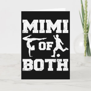 Mimi Of Both Gymnastics And Soccer Gymnast Sport P Card
