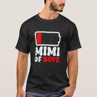 Mimi of Boys Mimi Grandma Battery Boy Mimi T-Shirt
