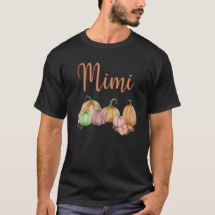 Mimi Of Little Pumpkin First Birthday Autumn Pumpk T-Shirt