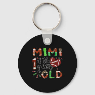 Mimi Of The 1 Year Old Football 1st Birthday Boy  Key Ring