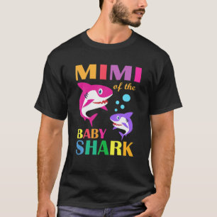 Mimi Of The Baby Birthday Shark Mimi Shark Mother' T-Shirt