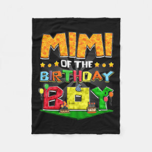 Mimi Of The Birthday Boy Game Gaming Family Party Fleece Blanket