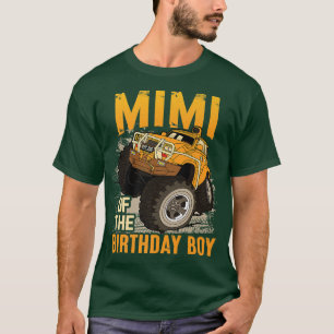 Mimi of the Birthday Boy Monster Truck Birthday Gr T-Shirt