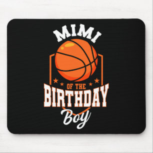 Mimi Of The Birthday Boy Sketll Theme Bday Party Mouse Pad