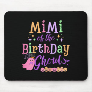 Mimi Of The Birthday Ghoul Cute Halloween Spooky G Mouse Pad