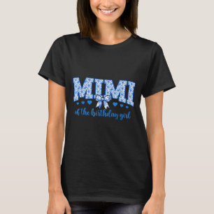 Mimi of The Birthday Girl Blue Chinoiserie Floral T-Shirt