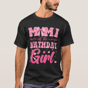 Mimi Of The Birthday Girl Family Nk Coquette Bow  T-Shirt