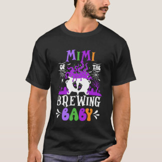 Mimi of The Brewing Baby Grandma to Be Halloween T-Shirt
