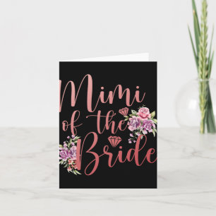 Mimi Of The Bride Mimi Proud Bride's Mimi Card