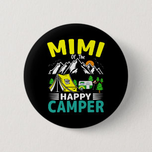 Mimi Of The Camper Grandma 1st Birthday Family Cam 6 Cm Round Badge