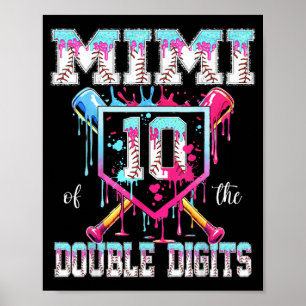 Mimi Of The Double Digits 10th Birthday Boy Poster