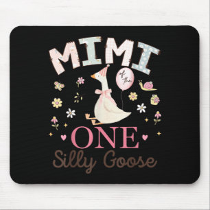 Mimi of The One Silly Goose 1st Birthday Girl Mouse Pad