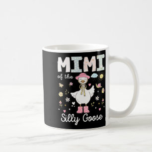 Mimi of the silly goose 1st birthday girl family coffee mug