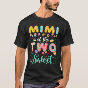 Mimi Of The Two Sweet Birthday Girl Doughnut Lover T-Shirt