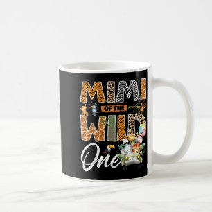 Mimi Of The Wild One 1st Birthday Boy Safari Coffee Mug
