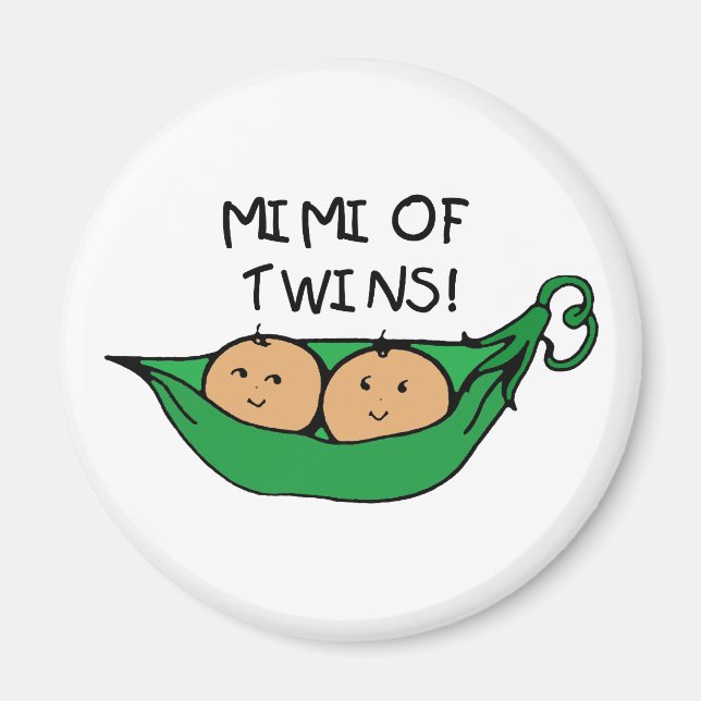 Mimi of Twin Pod Magnet (Front)