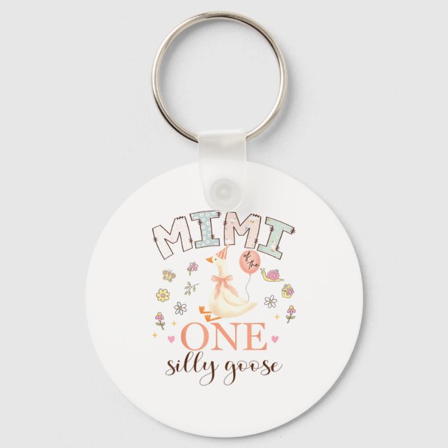 Mimi One Silly Goose 1st Key Ring (Front)
