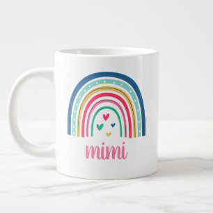 Mimi Rainbow Large Coffee Mug