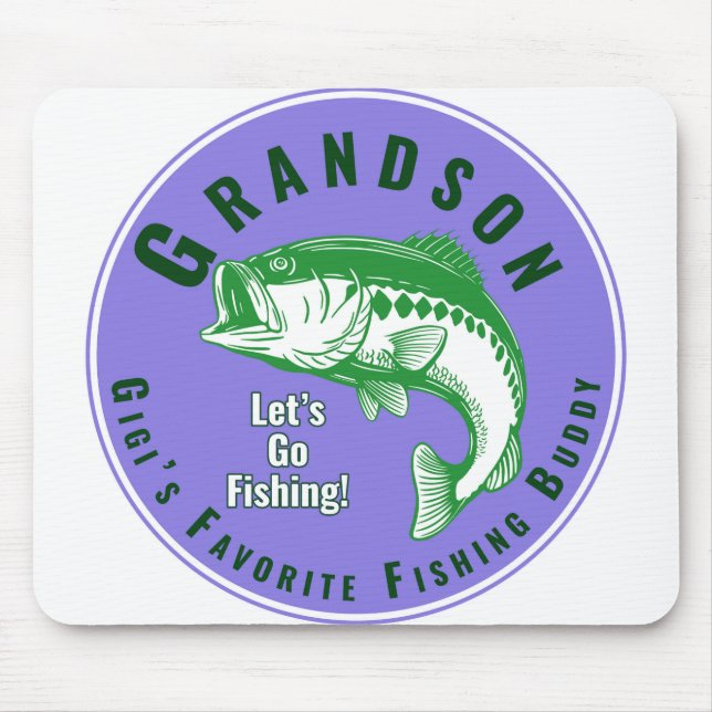 Mimi’s Favourite Fishing Buddy Mouse Pad (Front)