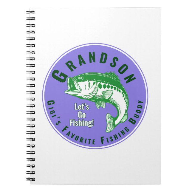 Mimi’s Favourite Fishing Buddy Notebook (Front)