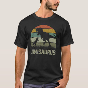 Mimi Saurus Rex Dinosaur Mimisaurus Family Matchin T-Shirt