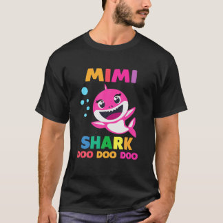 Mimi Shark Doo Doo Funny Baby Mummy Kids T-Shirt