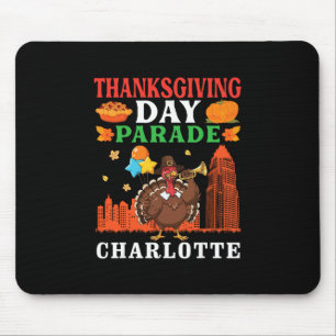 Mimi Thanksgiving Leopard Pumpkin Sunflower Coquet Mouse Pad