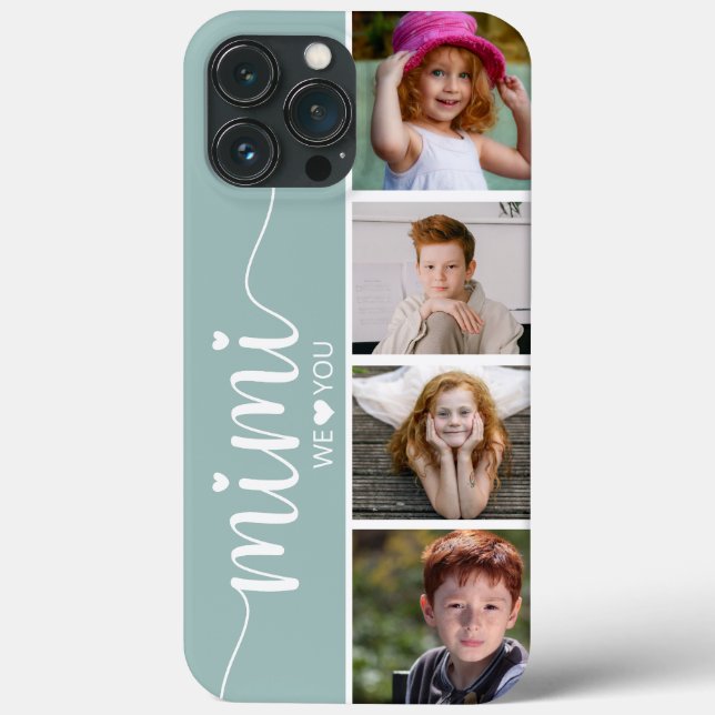 Mimi We Love You Photo Case-Mate iPhone Case (Back)