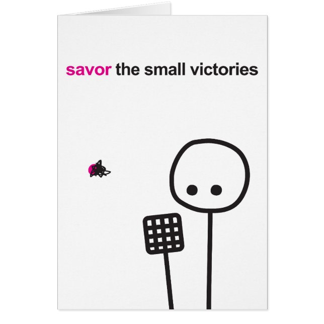 Mimie card - Fun & Laughs / Fly (Front)