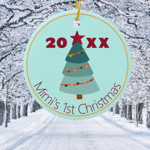 Mimi's 1st Christmas Photo Ornament